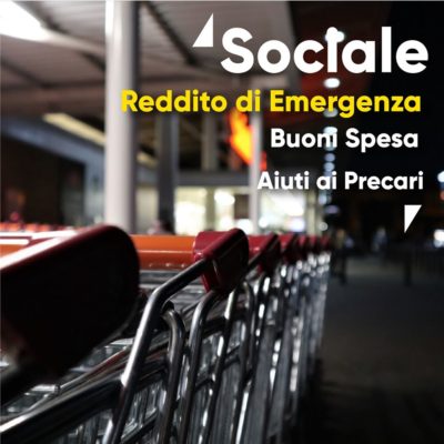 Sociale: Reddito di emergenza, buoni spesa e aiuti ai precari