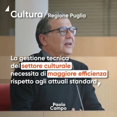 La gestione tecnica del settore culturale necessita di maggiore efficienza rispetto agli attuali standard