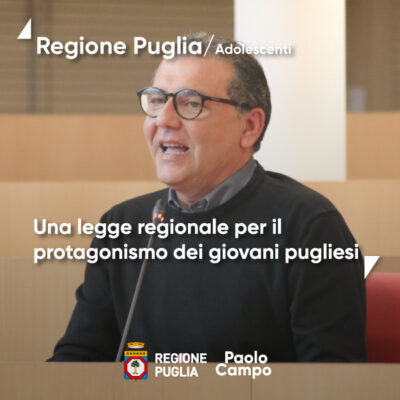 Una legge regionale per il protagonismo dei giovani pugliesi