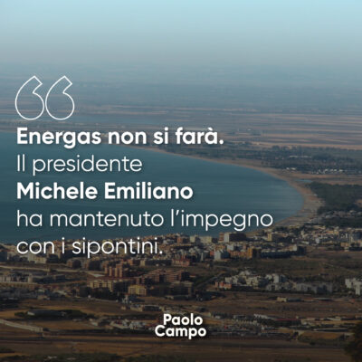 Energas non si farà