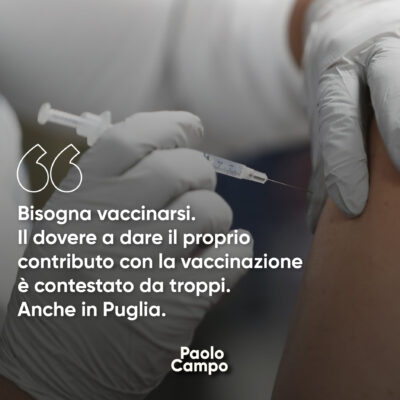 Bisogna vaccinarsi