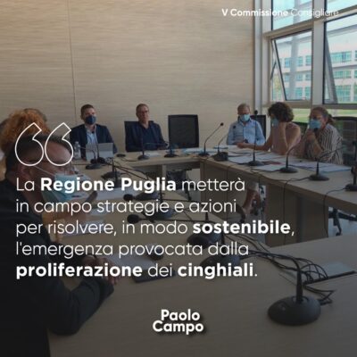 La Regione Puglia avrà presto il Piano faunistico-ambientale